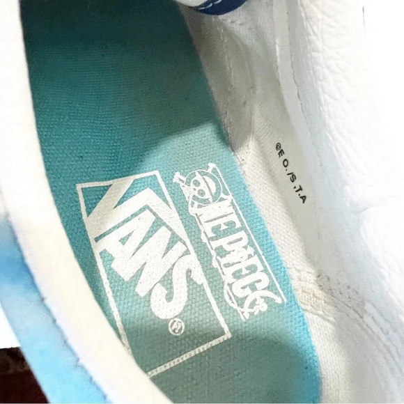 Vans X ONE PIECE Colab Devil Fruit Printed Canvas Classics Womens Size 5 Men 3.5 - Picture 10 of 16